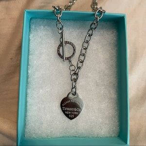 Cute heart necklace Tiffany dupe